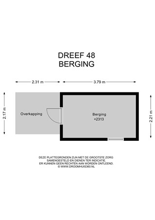 Floorplan - Dreef 48, 1431 WD Aalsmeer